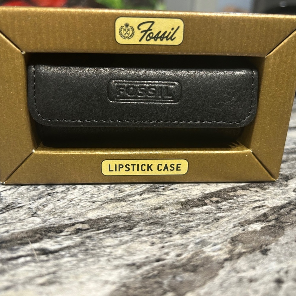 Fossil Charcoal Lipstick Holder